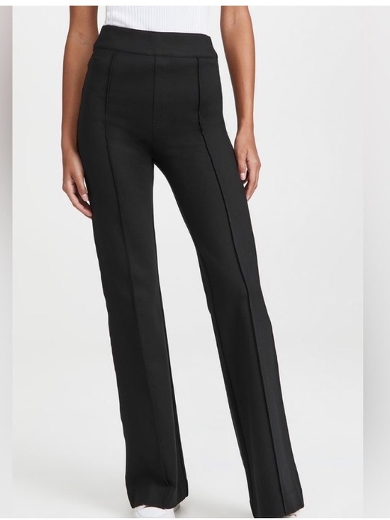 SPANX Pants - Spanx The Perfect Pant High Rise Flare Ponte Black Women's Size Large